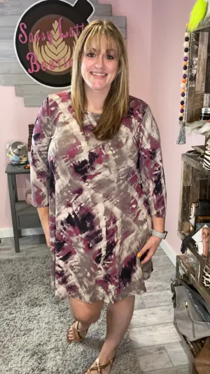 Grape Heaven Dress