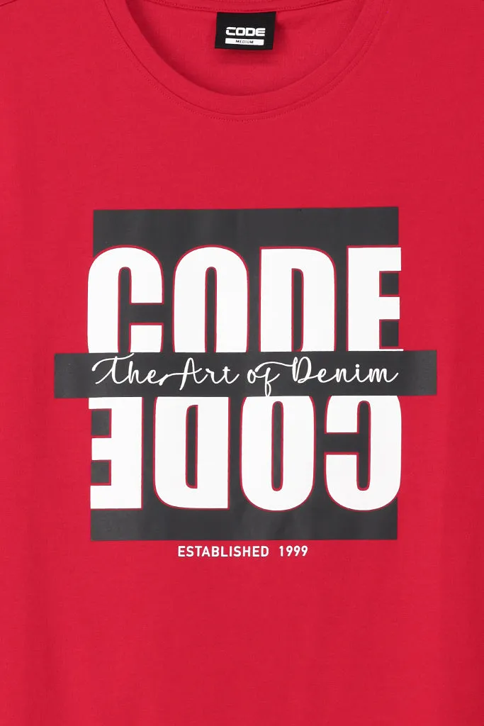 Graphic T-Shirt _ 152368 _ Fire Red