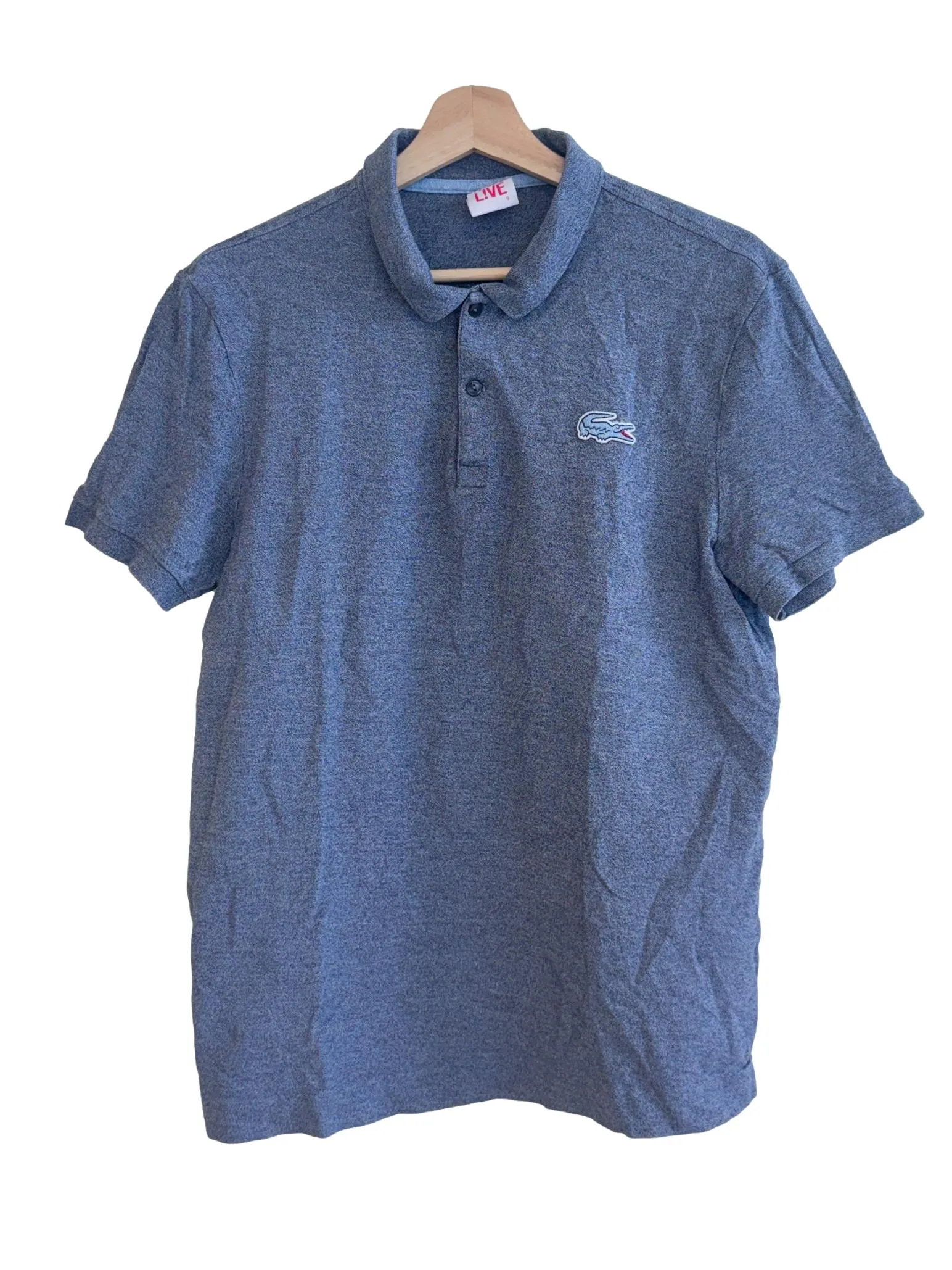 Grey Textured Polo