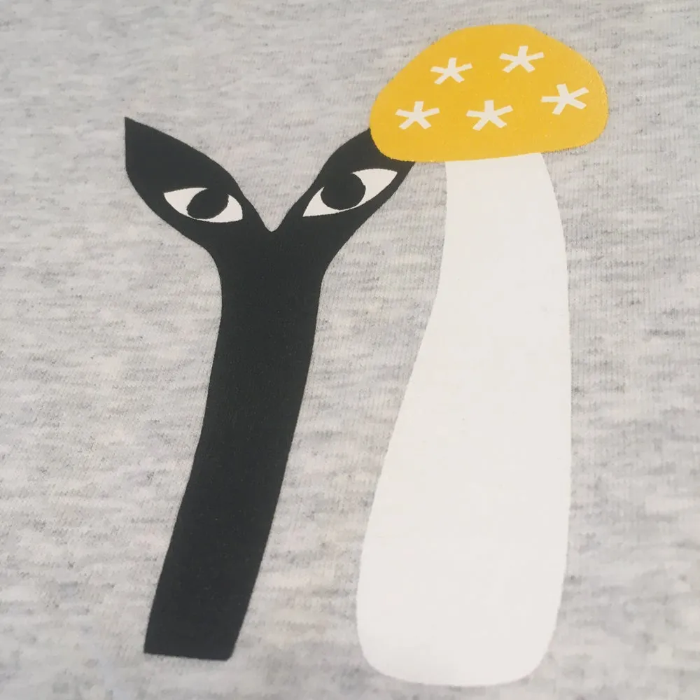 Groe Together (Aya and Yellow cap) T shirt sport grey