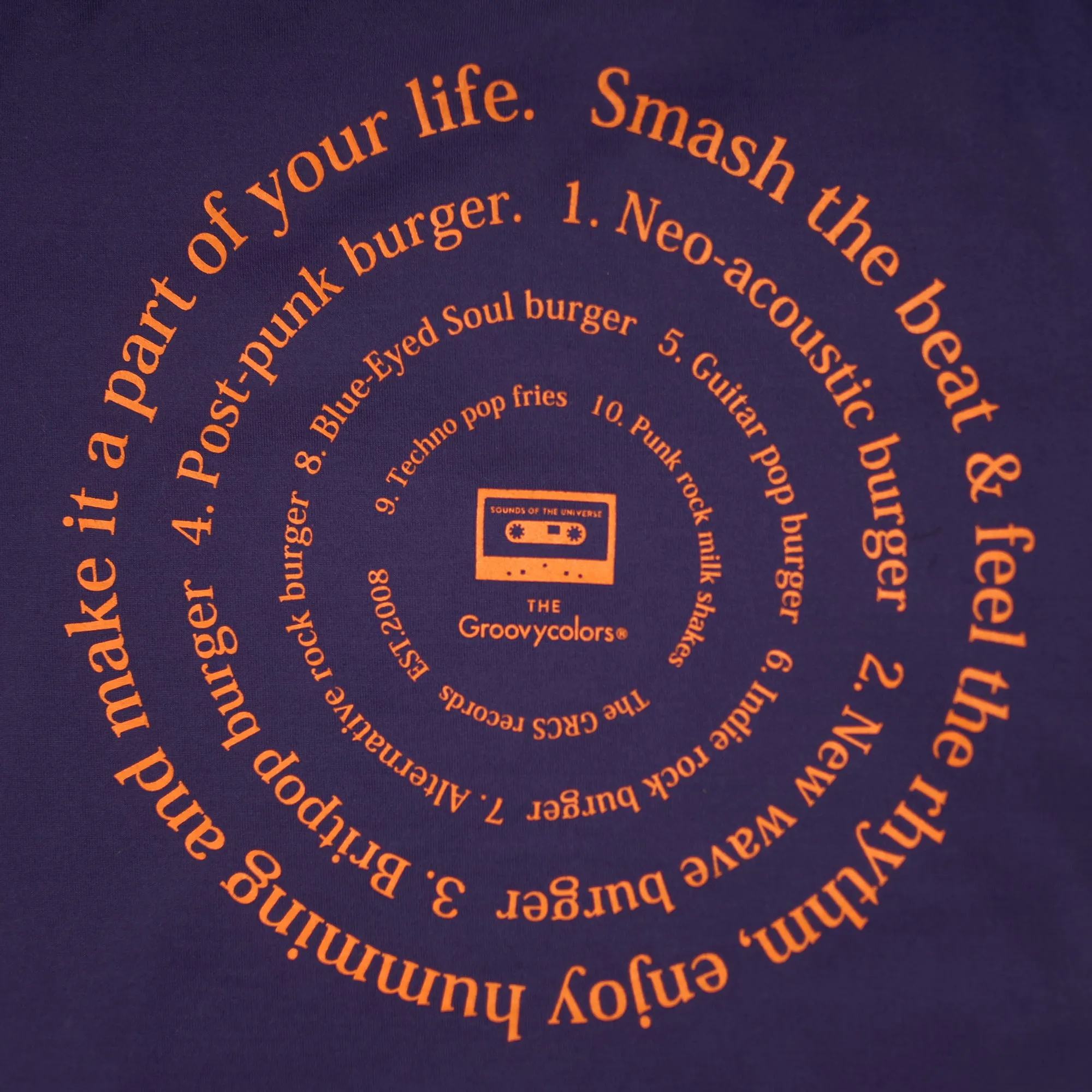 GROOVY COLORS T-SHIRTS