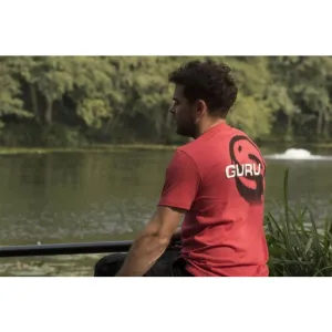 Guru Brush Logo Red T-Shirt