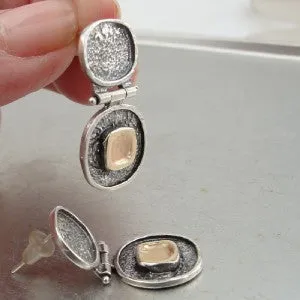 Hadar Designers 9k Yellow Gold Sterling Silver Necklace Handmade  (I n834) SALE