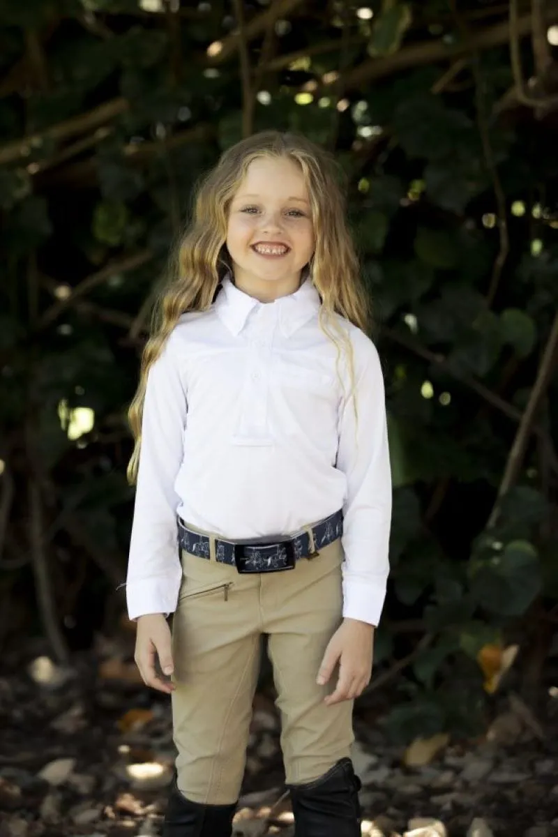 Hampton & Harlow Kids Long Sleeve Show Shirt (HHKLSSS)