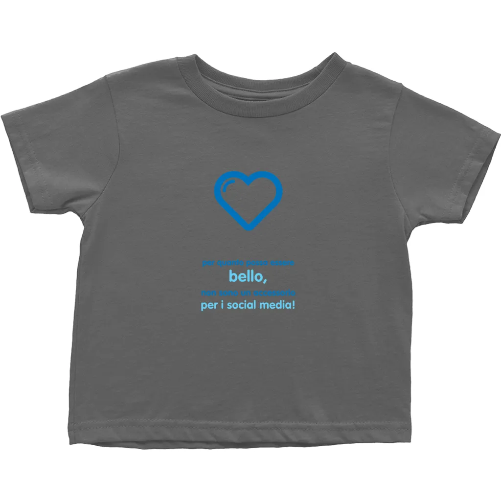 Handsome Toddler T-Shirts  (Italian)