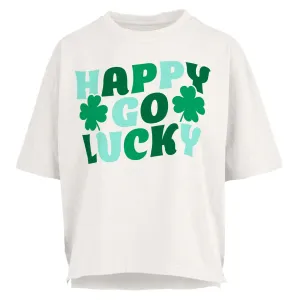 Happy Go Lucky Short Sleeve T-Shirt