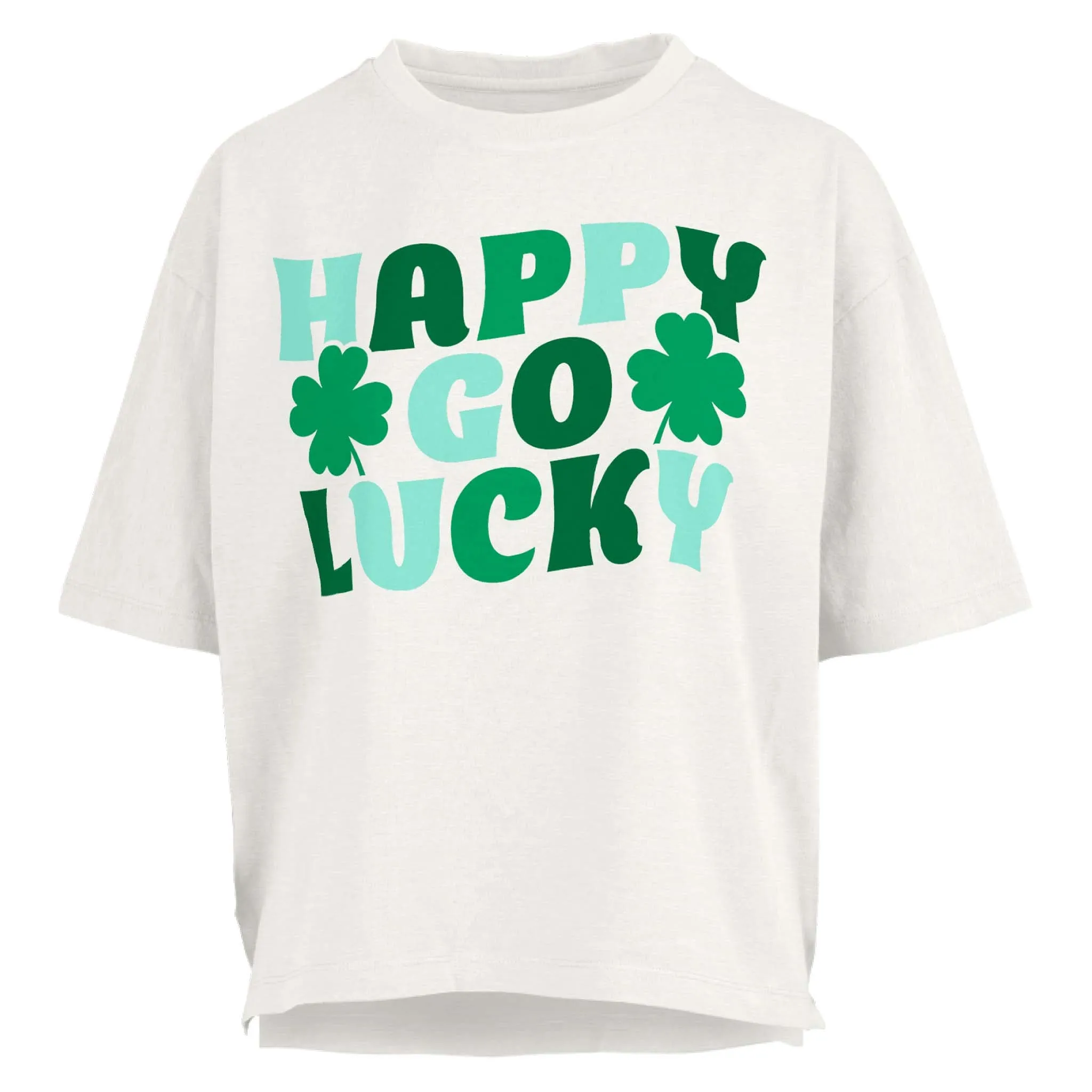 Happy Go Lucky Short Sleeve T-Shirt