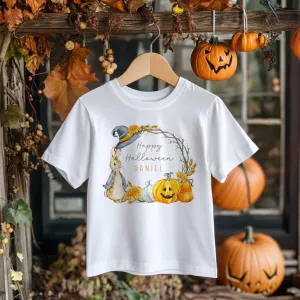 Happy Halloween Peter Rabbit Inspired Personalised Toddler & Kids T Shirt