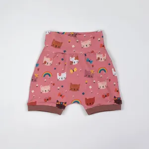 Happy Kittens Shorts *last pair size 0-6M