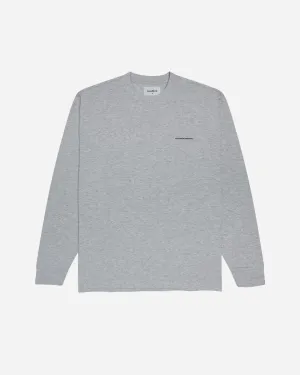 Harbour Crest L/S Tee - Snow Melange