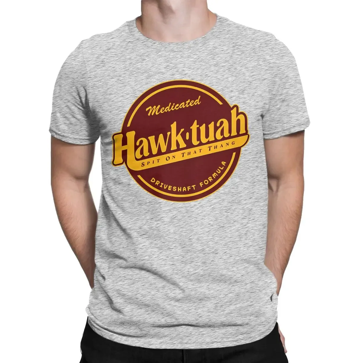 Hawk Tuah Spit On That Thang Meme T-shirt Mens - Cotton, Crew Neck