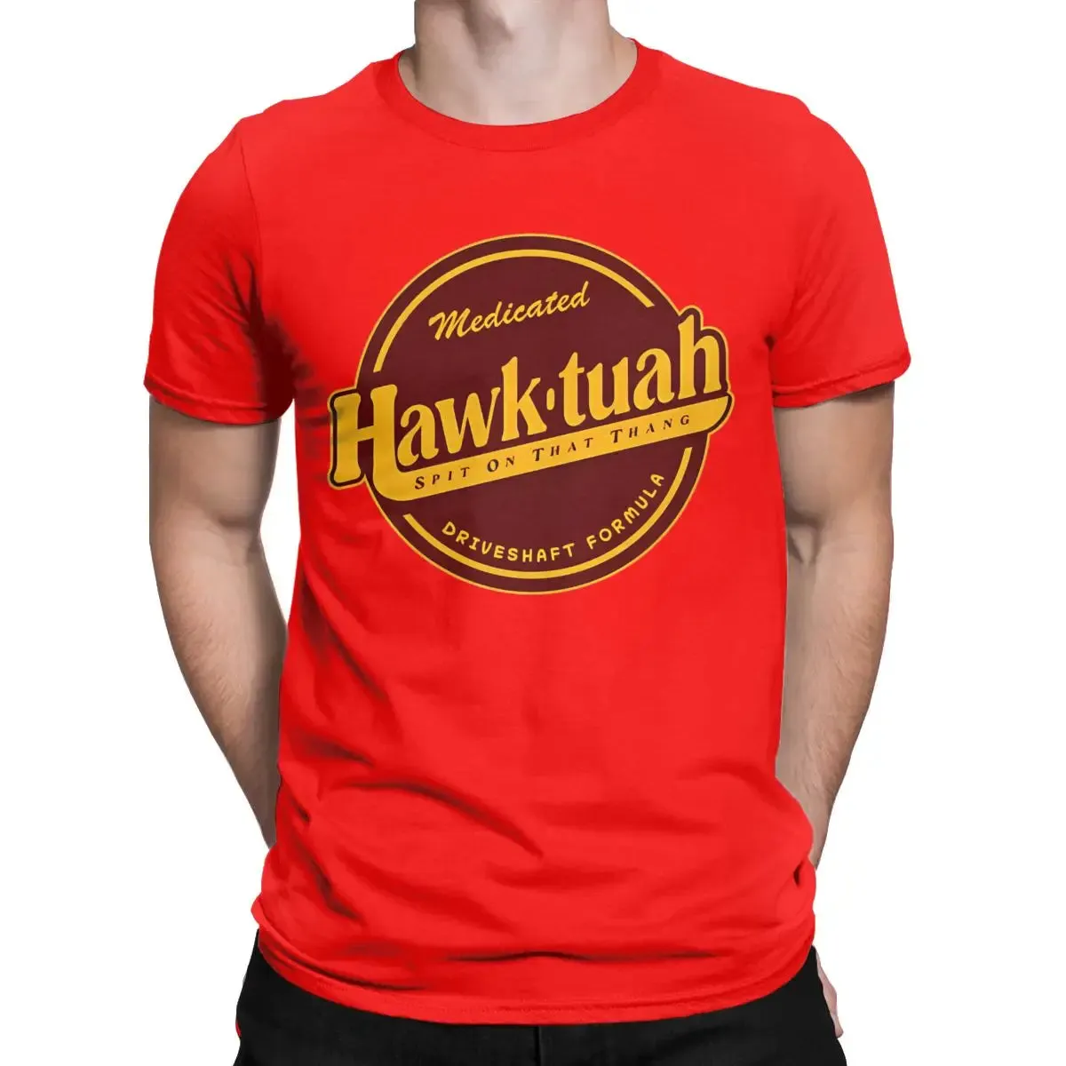 Hawk Tuah Spit On That Thang Meme T-shirt Mens - Cotton, Crew Neck