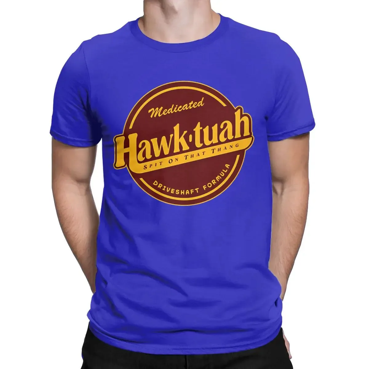 Hawk Tuah Spit On That Thang Meme T-shirt Mens - Cotton, Crew Neck