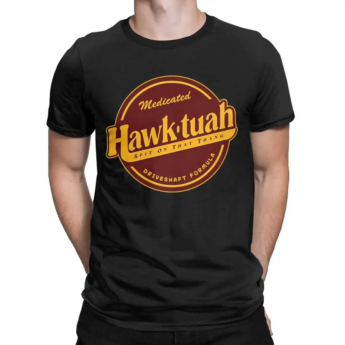 Hawk Tuah Spit On That Thang Meme T-shirt Mens - Cotton, Crew Neck
