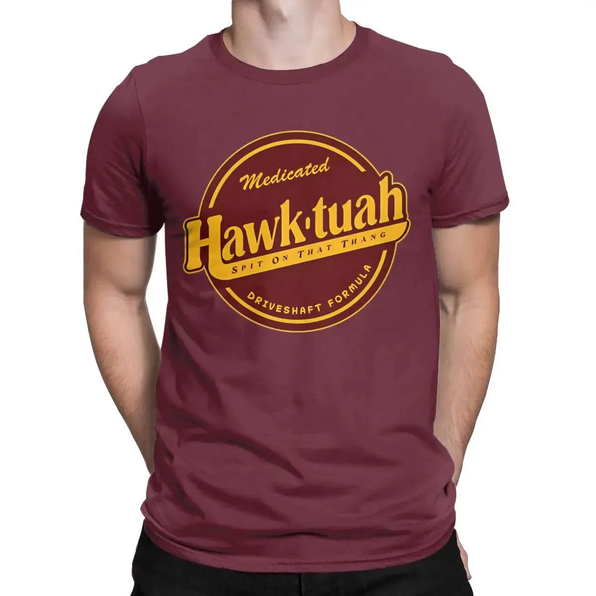 Hawk Tuah Spit On That Thang Meme T-shirt Mens - Cotton, Crew Neck