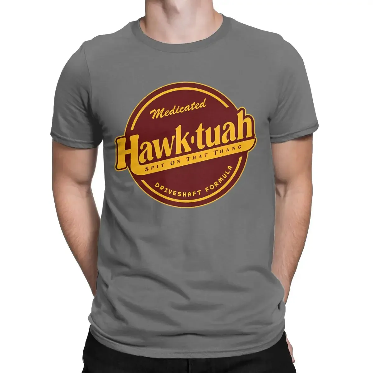 Hawk Tuah Spit On That Thang Meme T-shirt Mens - Cotton, Crew Neck