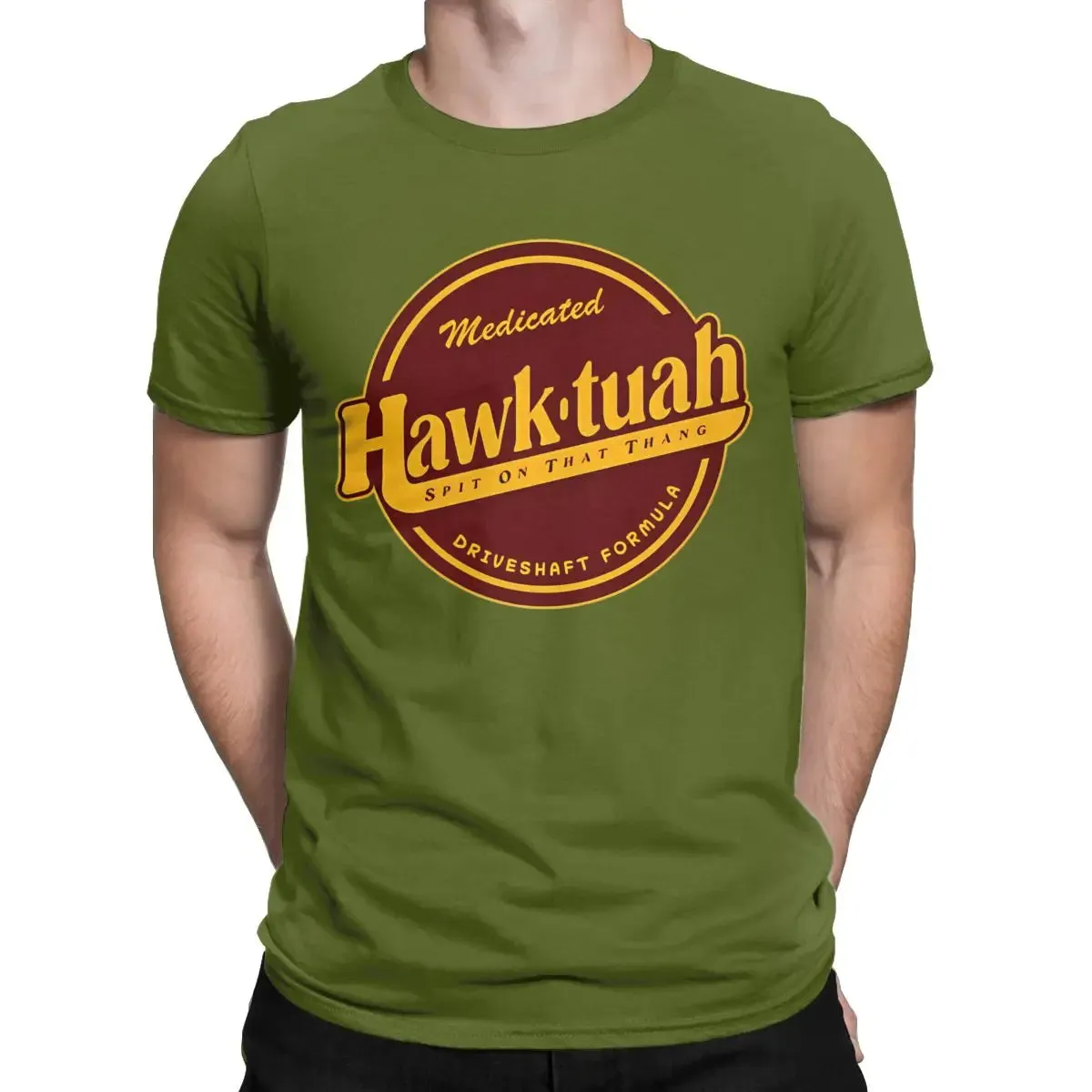 Hawk Tuah Spit On That Thang Meme T-shirt Mens - Cotton, Crew Neck