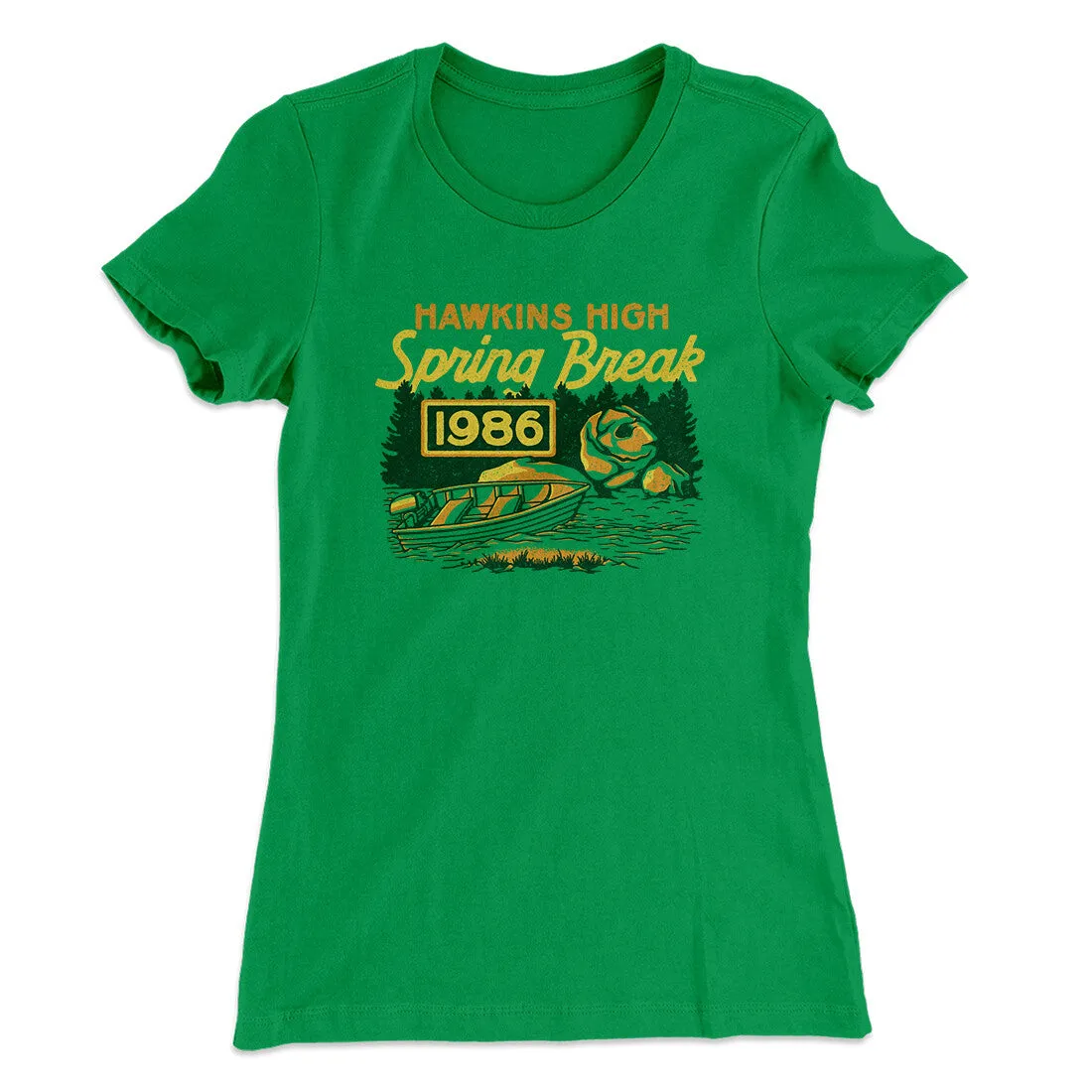 Hawkins Spring Break 1986 Women's T-Shirt