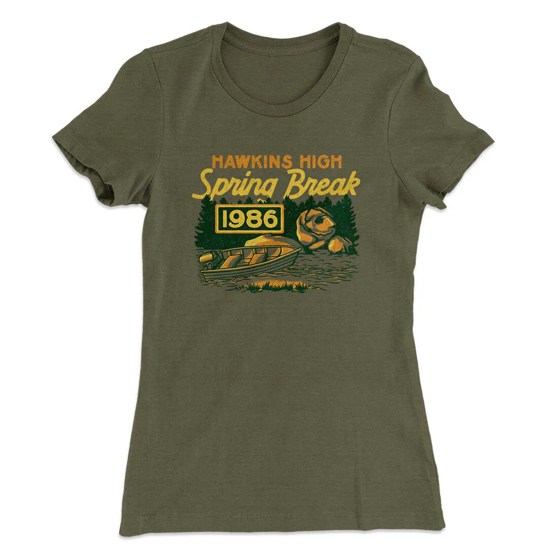Hawkins Spring Break 1986 Women's T-Shirt