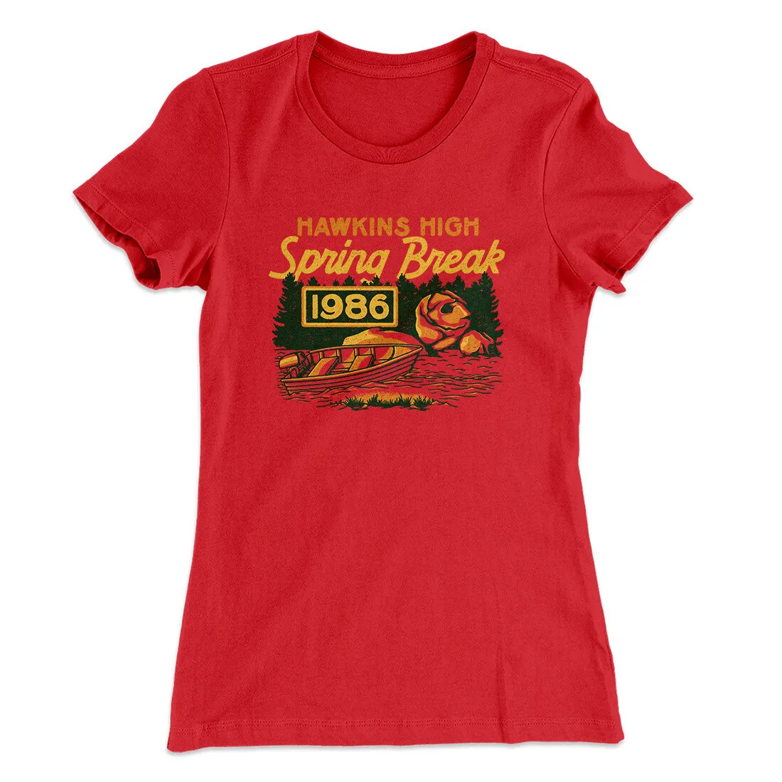 Hawkins Spring Break 1986 Women's T-Shirt
