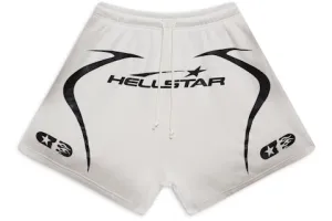 Hellstar Warm Up Shorts White