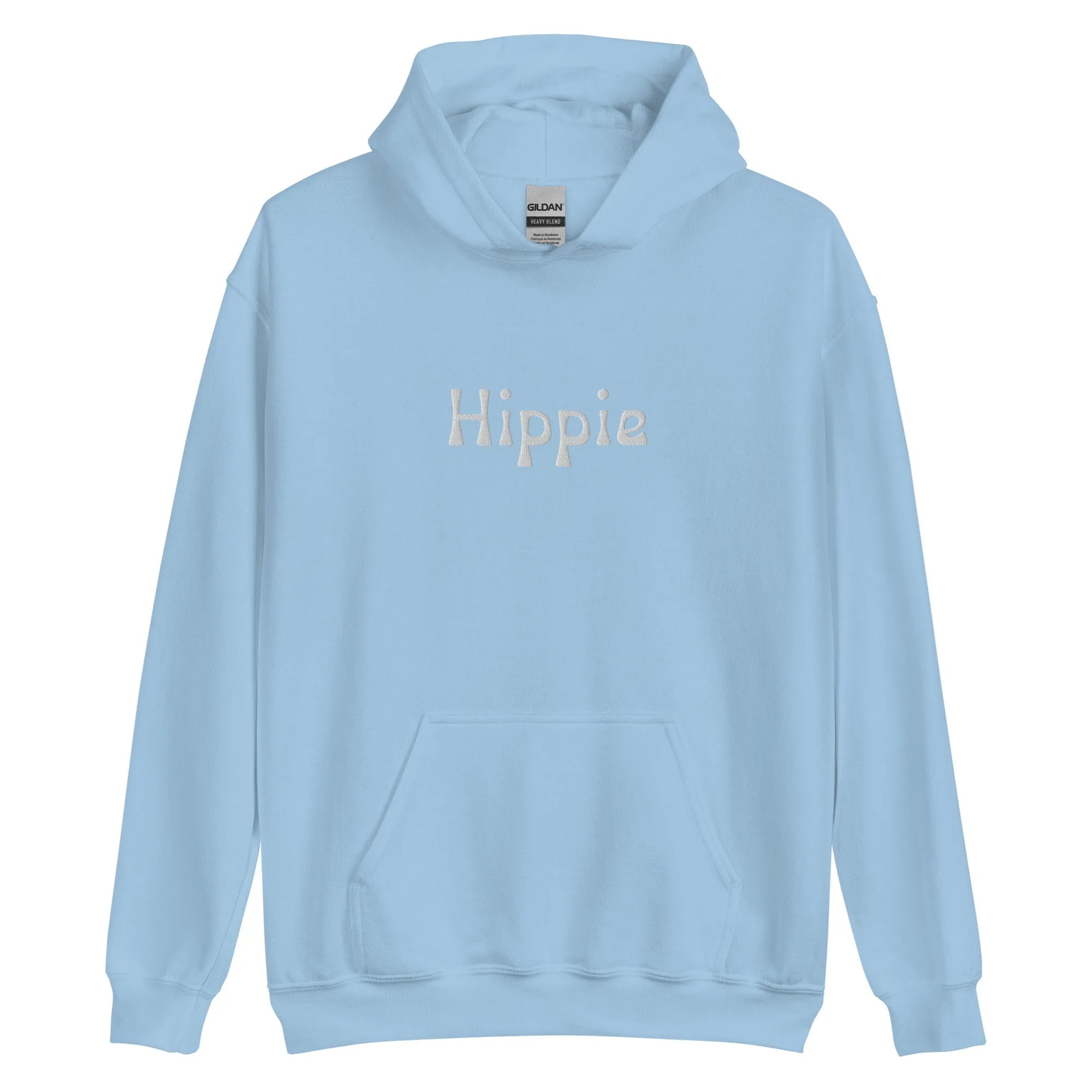 Hippie Embroidered Eco Hoodie