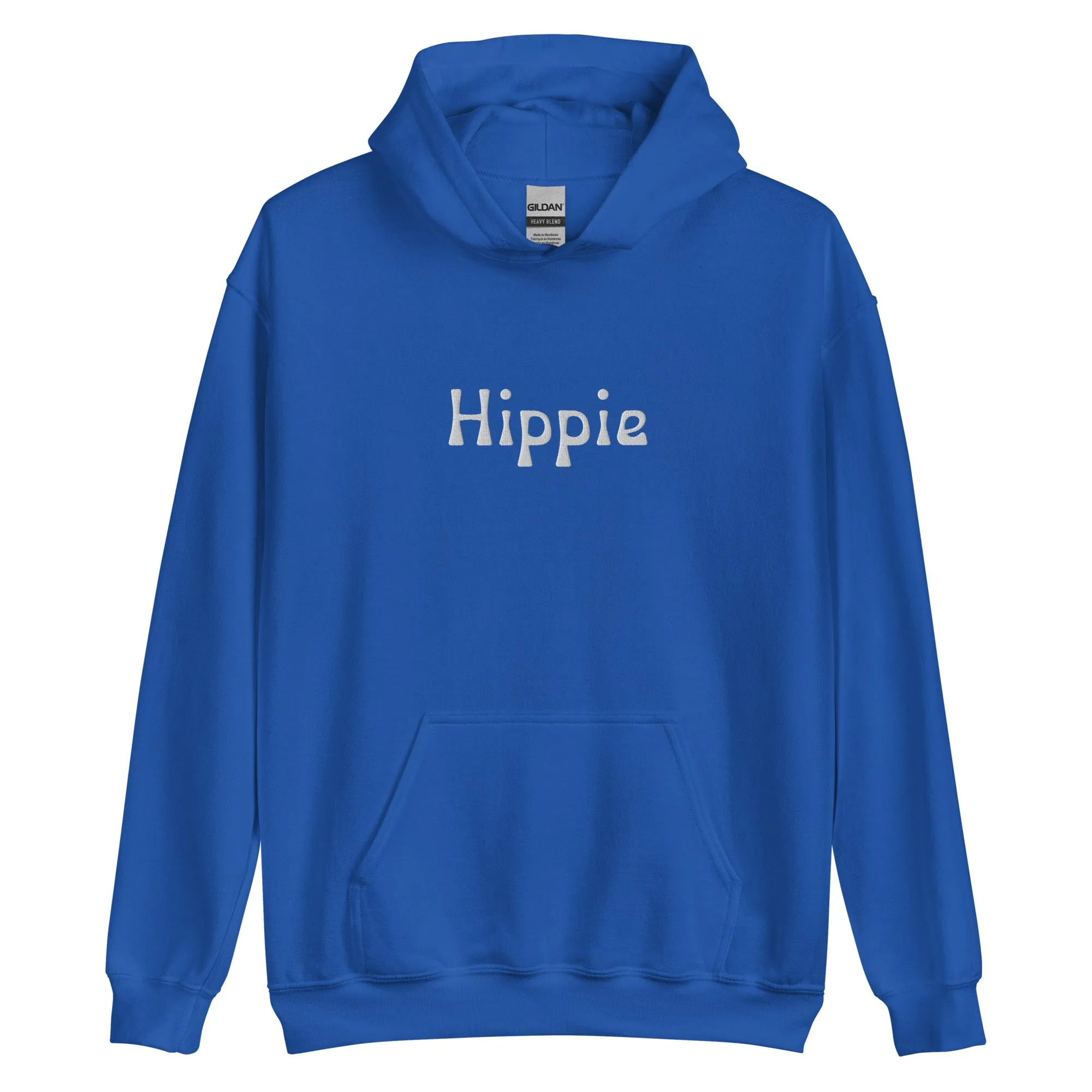 Hippie Embroidered Eco Hoodie