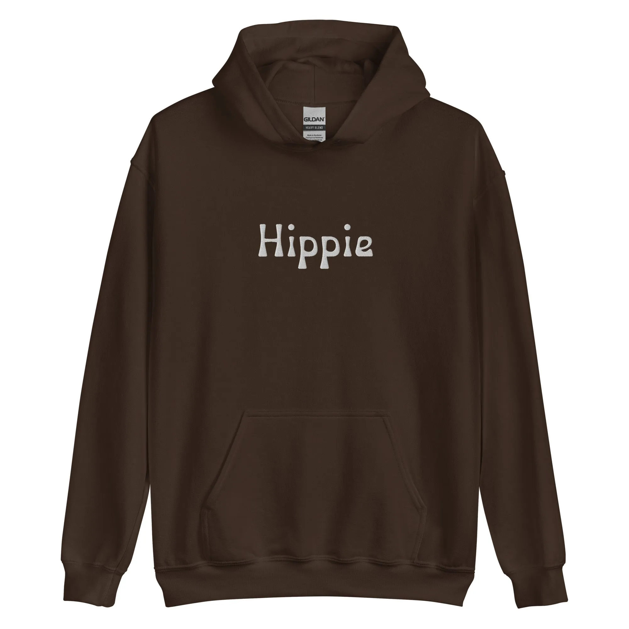 Hippie Embroidered Eco Hoodie