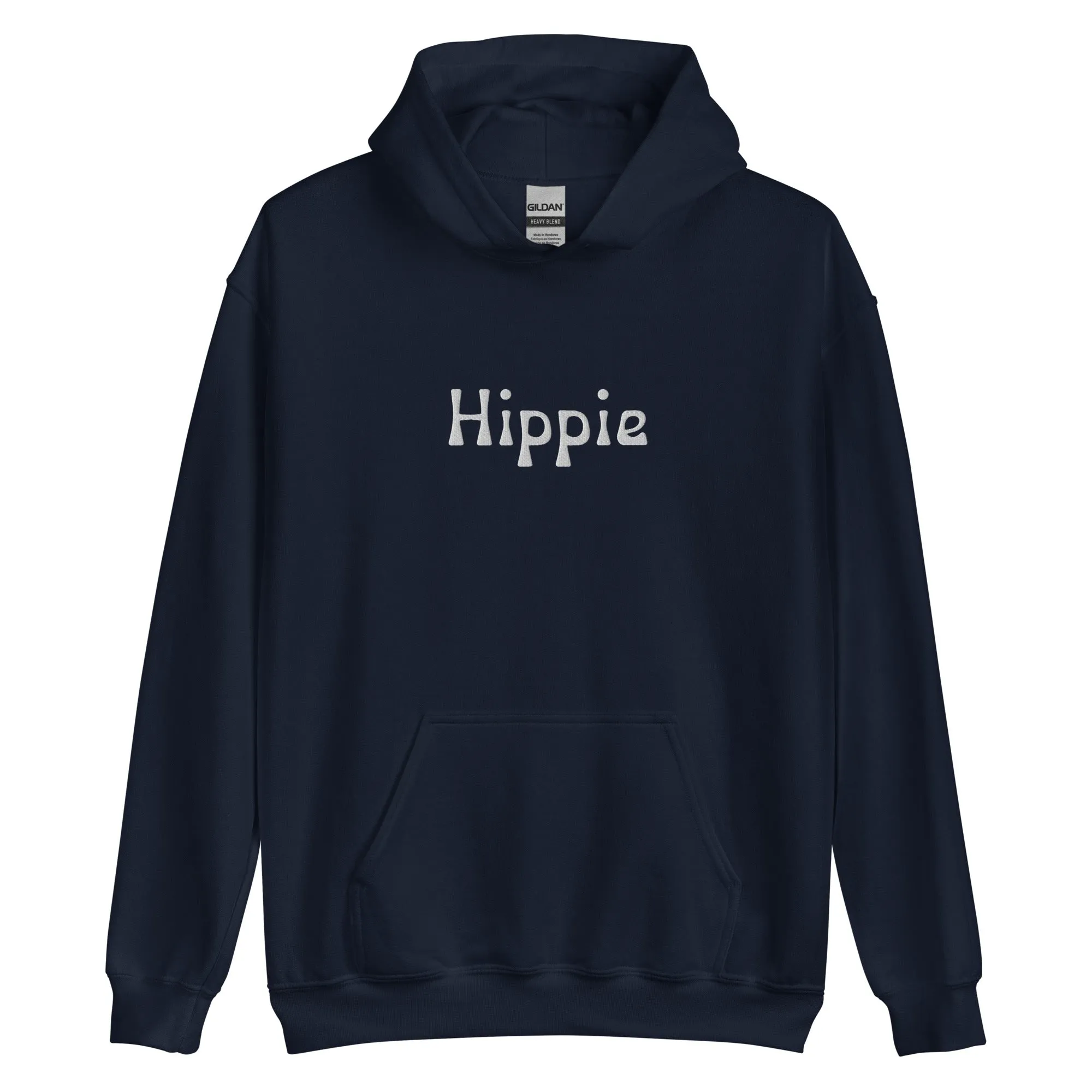Hippie Embroidered Eco Hoodie