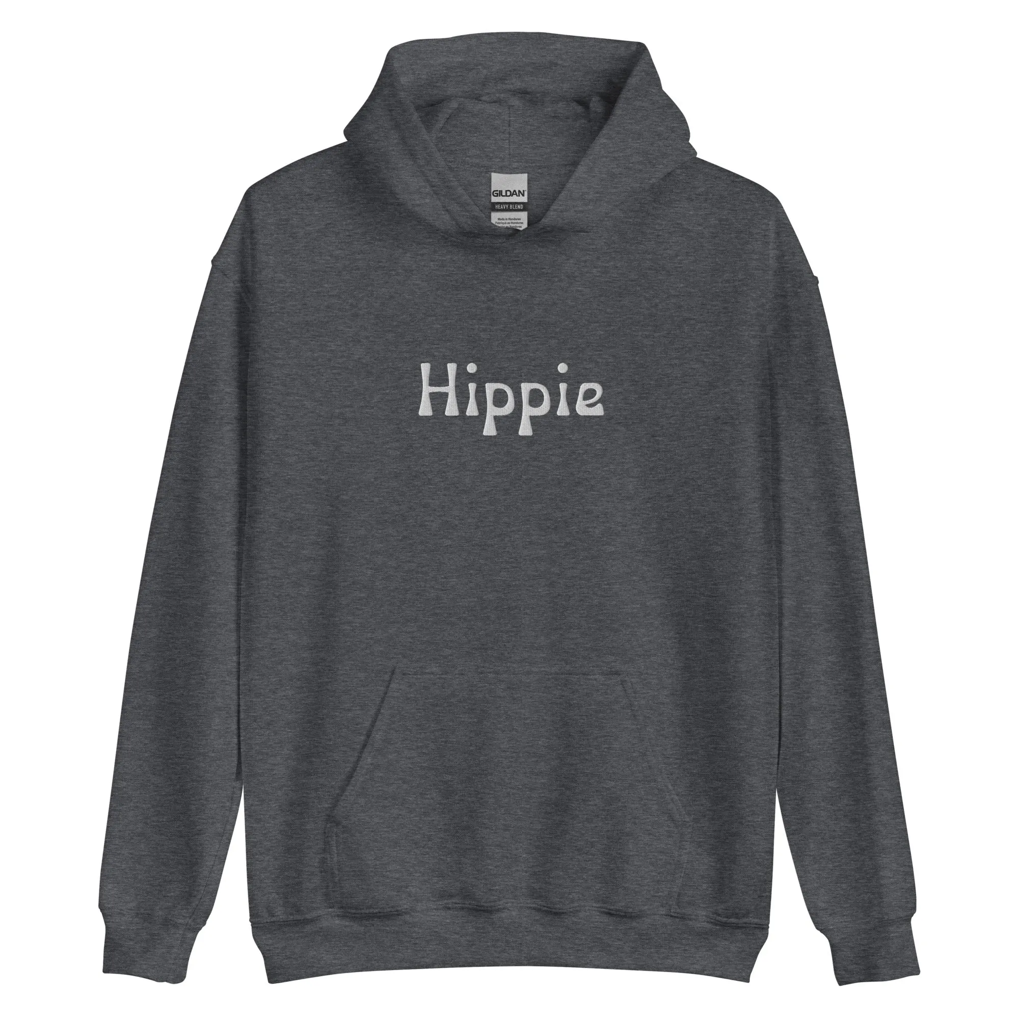 Hippie Embroidered Eco Hoodie