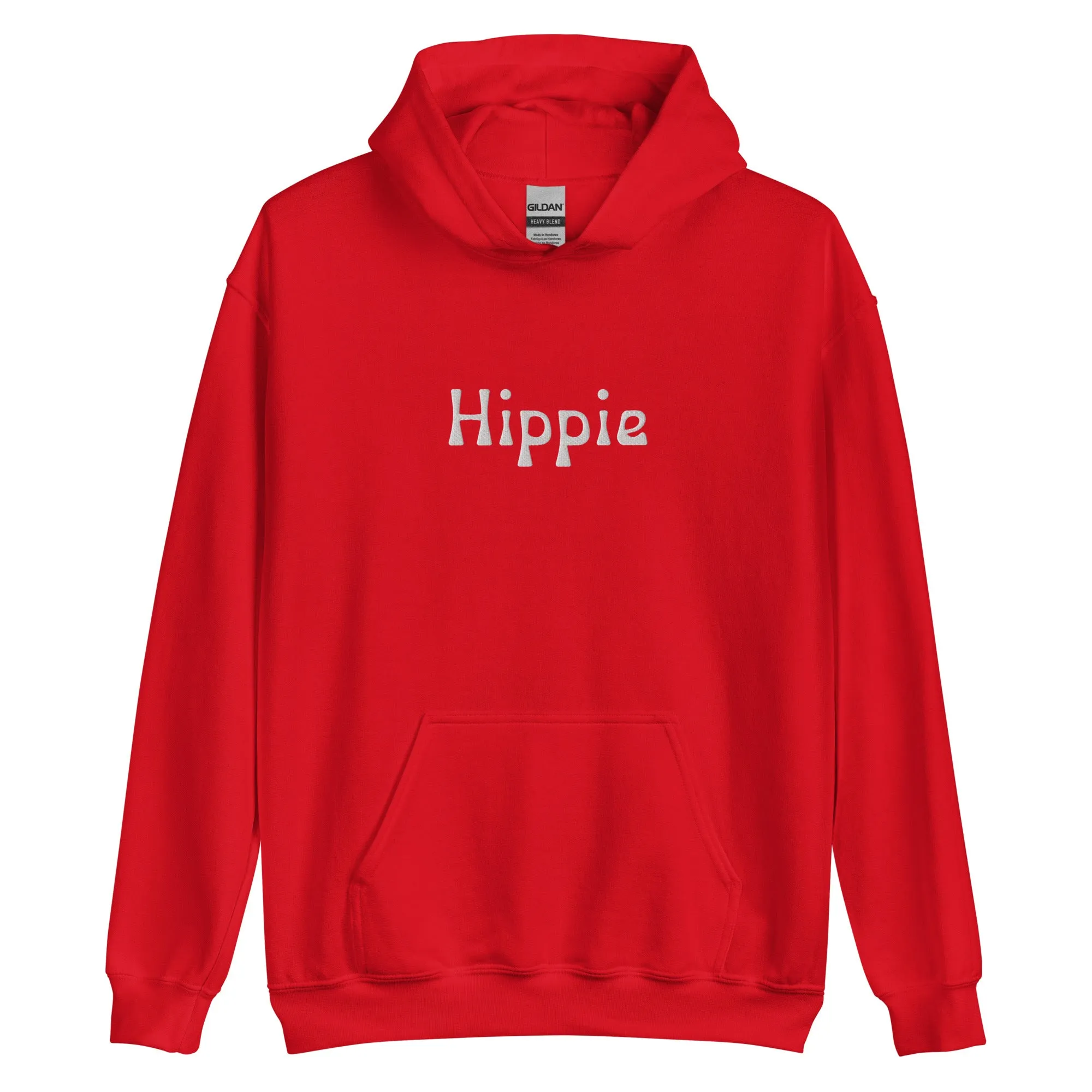 Hippie Embroidered Eco Hoodie