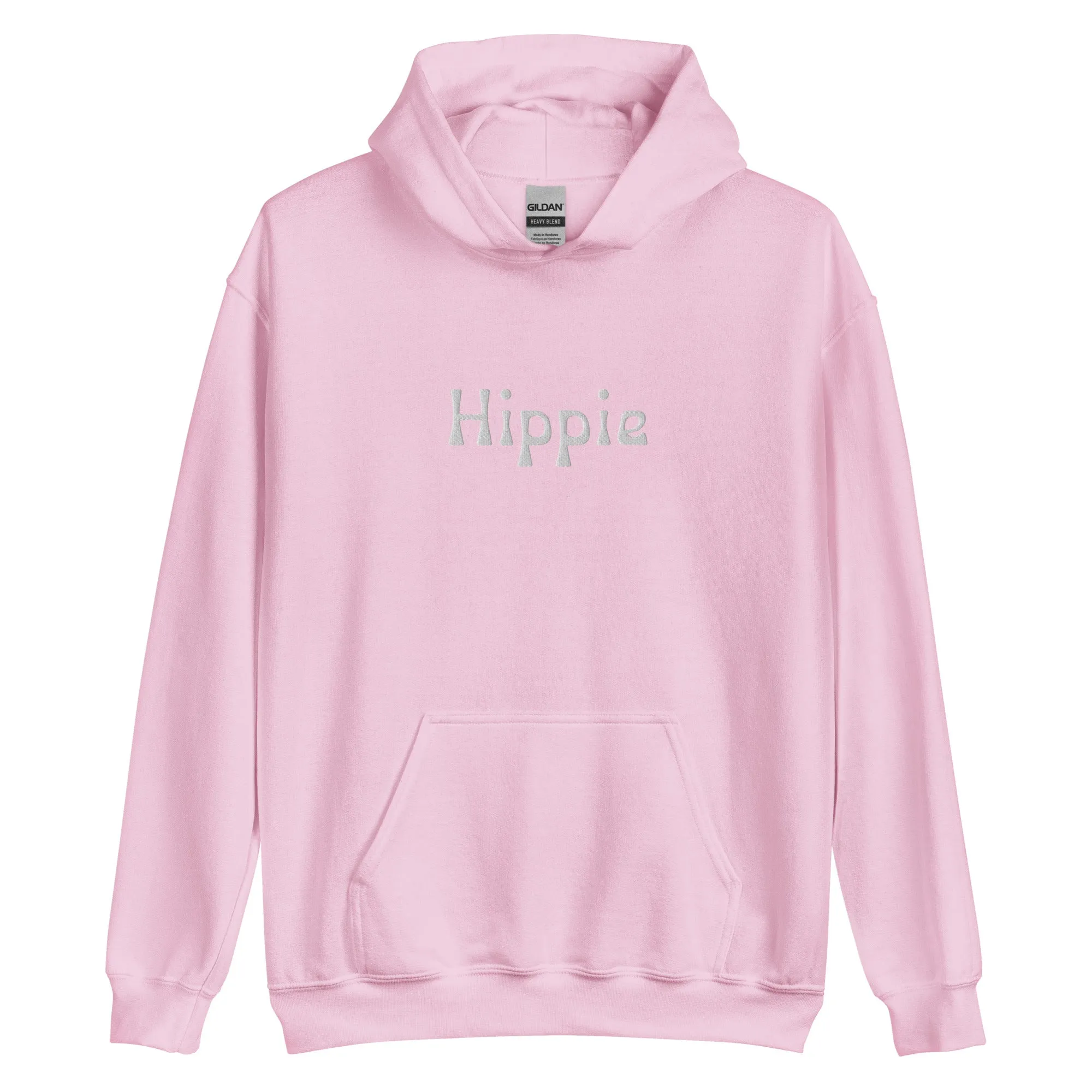 Hippie Embroidered Eco Hoodie
