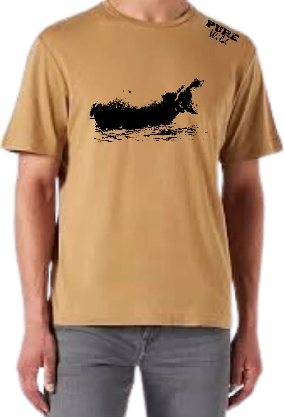 Hippo T-Shirt For A Real Man