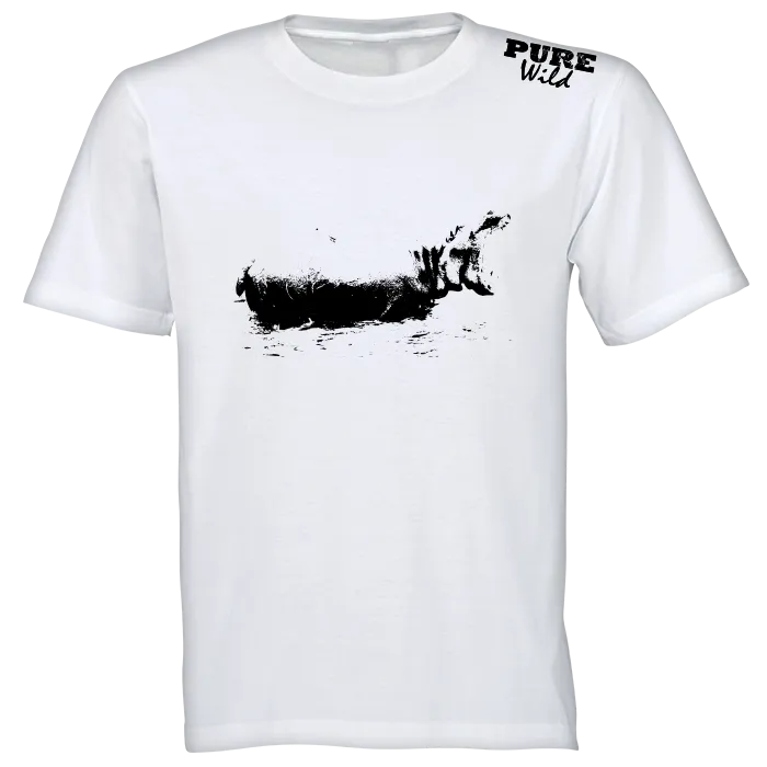 Hippo T-Shirt For A Real Man