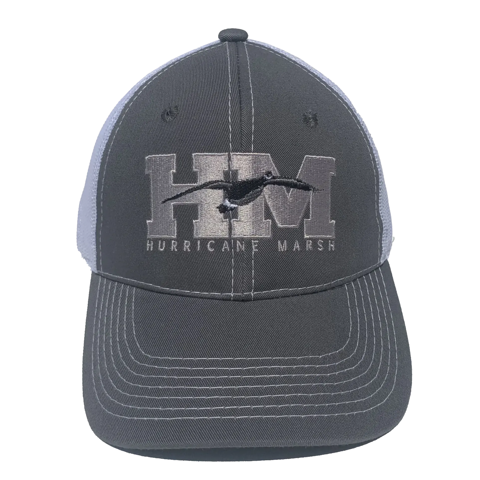 Honker Trucker Hat Grey/White