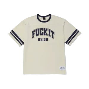 HUF Fuck It Football Shirt Ivory