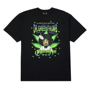 Huf x Cypress Hill Dr Greenthumb T-Shirt Black