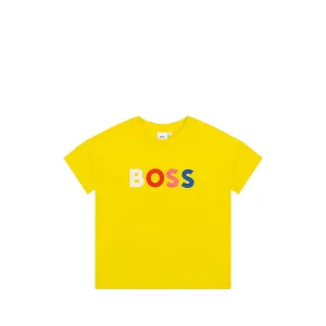 Hugo Boss Kids Girl's Multicolor Logo T-shirt