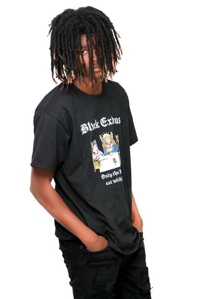 Hungry Kings Vintage Black Tee