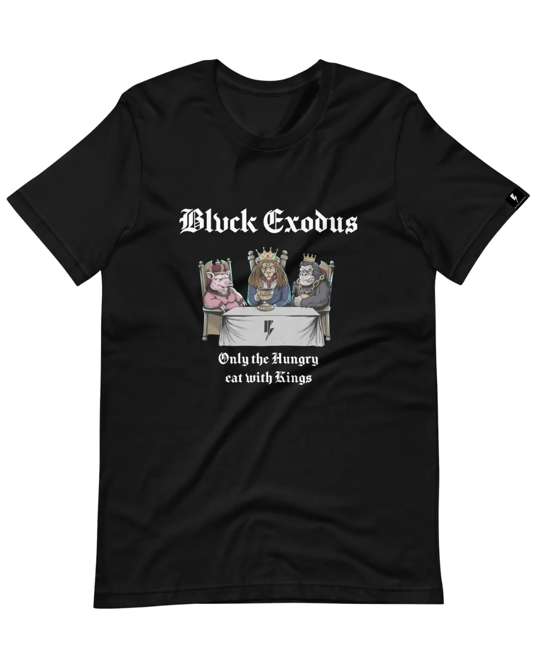 Hungry Kings Vintage Black Tee