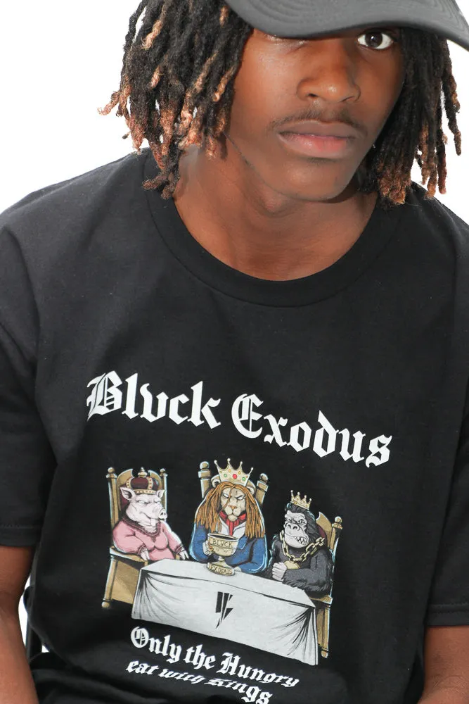 Hungry Kings Vintage Black Tee