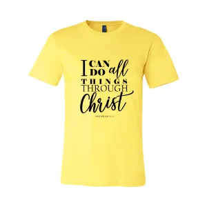 I Can Do All Things Through Christ Christian