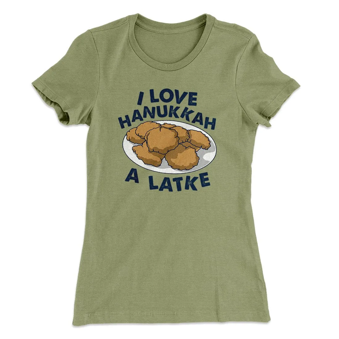 I Love Hanukkah A-Latke Women's T-Shirt