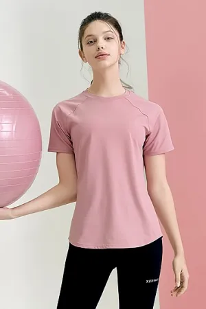 Ice Feather Comfort T-Shirt_Blush Pink