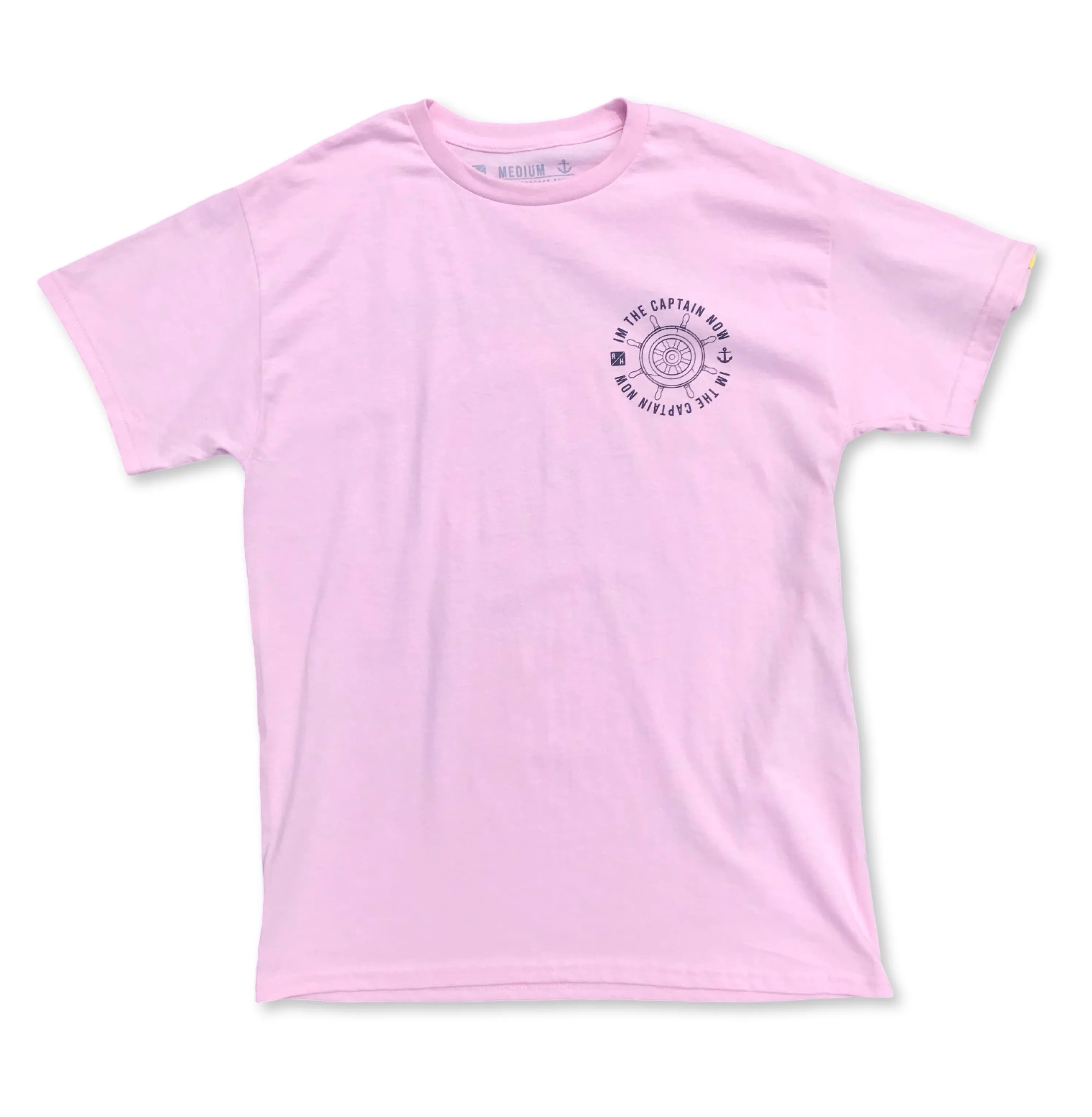 I’m The Captain Now T - Adult Pink