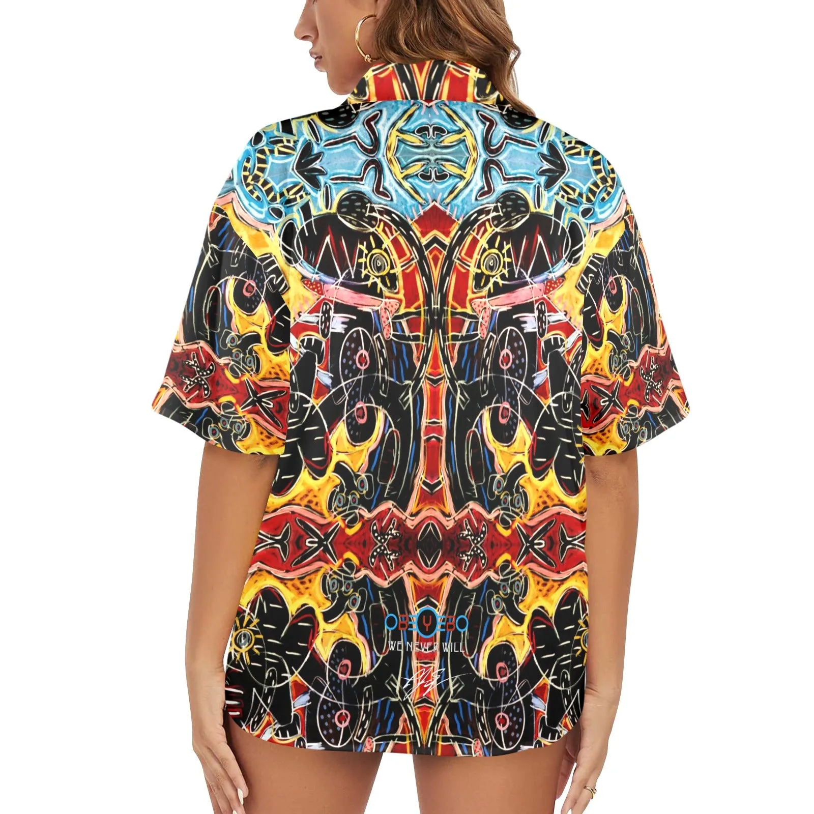 Indian Miniature Women's Hawaiian Shirt