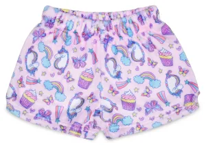Iscream Unicorn Plush Shorts