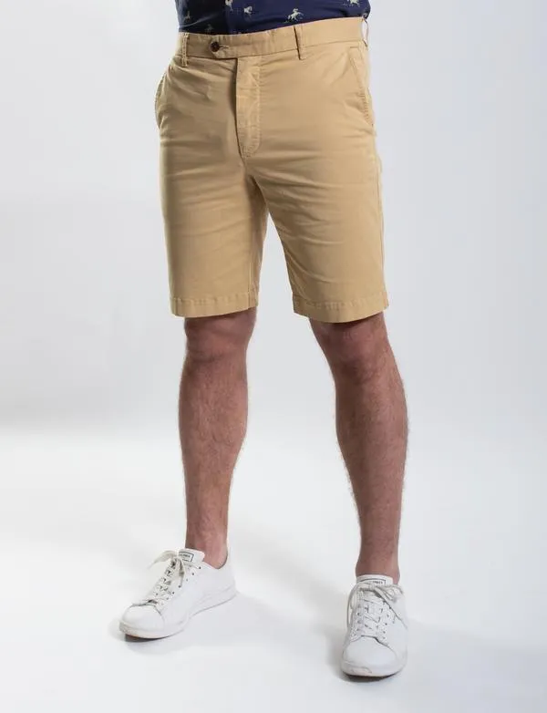 James Harper Shorts - Sky, Camel and Navy