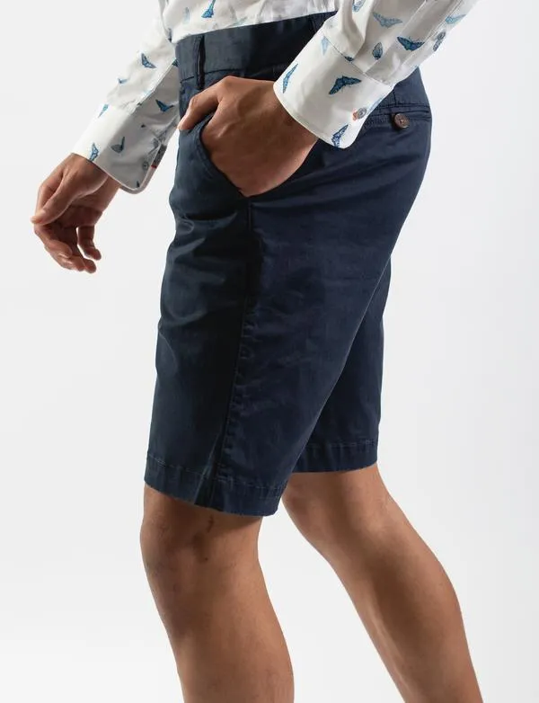 James Harper Shorts - Sky, Camel and Navy