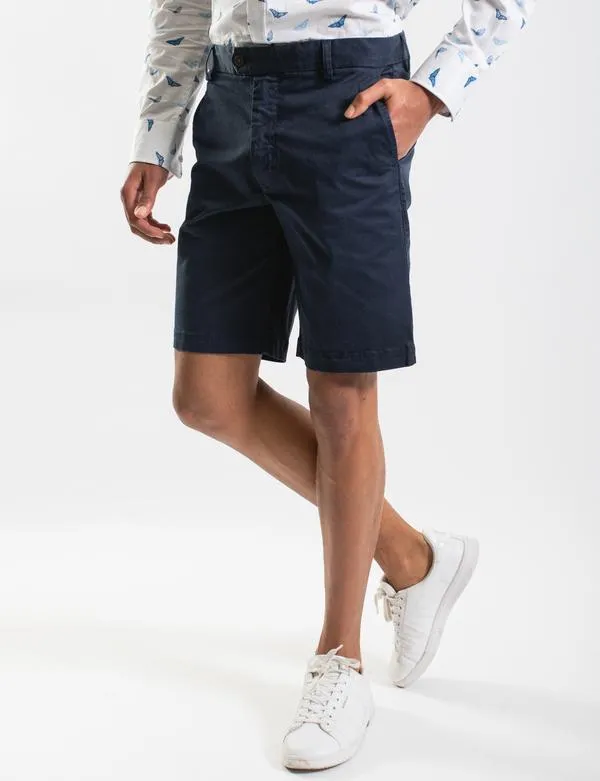 James Harper Shorts - Sky, Camel and Navy